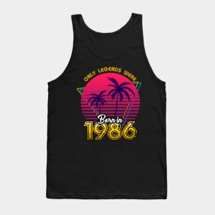 Born in 1986 T-Shirt Tank Top